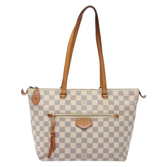 Louis Vuitton Lena Pm White Canvas Shoulder Bag (Pre-Owned) - Picture 1 of 16